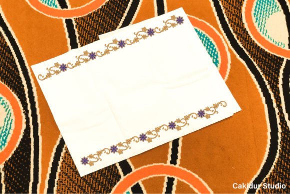 A Designer's Review of the Orange Flowers Border Embroidery