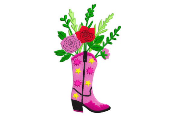 Cowgirl Boot with Roses Embroidery Design: Real-World Review