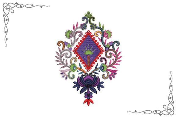 Creative Patch: A Cozy Floral Embroidery for Seasonal Gifts