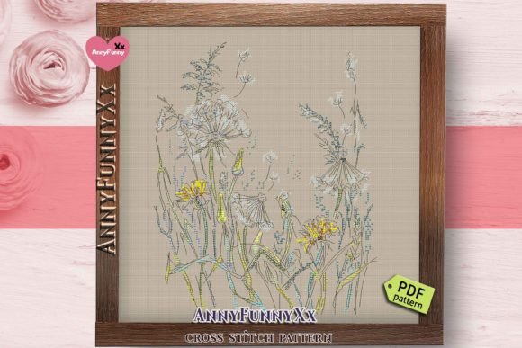 Dandelion Counted Cross Stitch Pattern Review