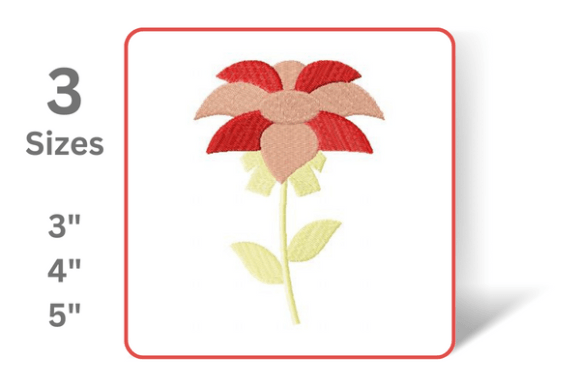 Elegant Flower Embroidery Design Review for Small Business Merch