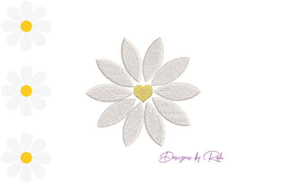 Heart Daisy Flower Embroidery Review: Sweet, Simple, and Ready to Stitch