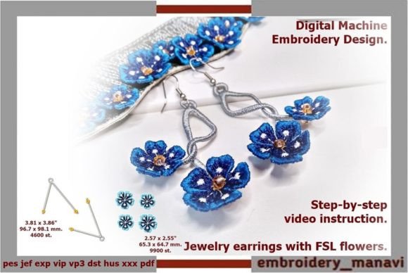 Jewelry Earrings with FSL Flowers: A Designer Review