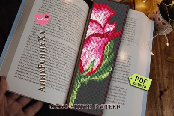 Rose Bookmark Cross Stitch Pattern PDF: A Designer’s Review