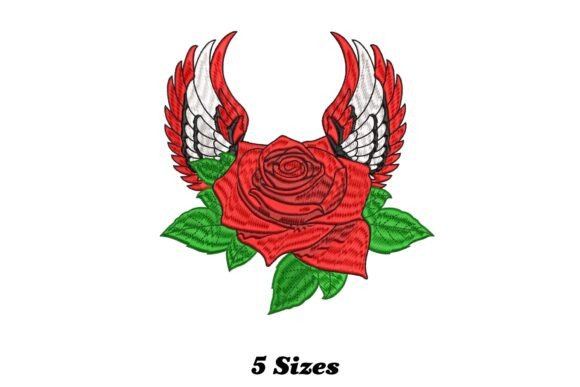 Rose Wing Embroidery Design: A Designer's Boutique Sweatshirt Review
