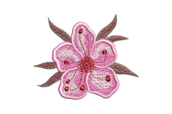 Single Sakura Flower – Embroidery Design Review