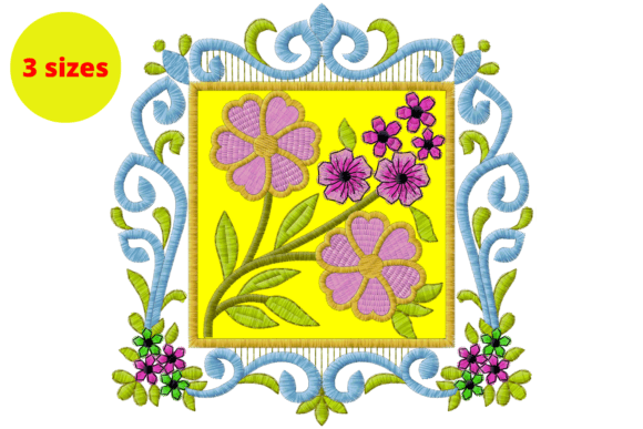 Square Flowers Frame: A Seasonal Embroidery Review
