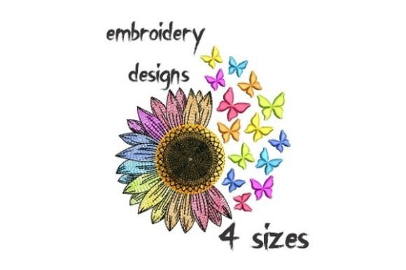Sunflower Rainbow Embroidery Design Review