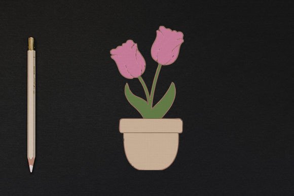 Tulips in the Flower Pot: A Gift-Ready Embroidery Review
