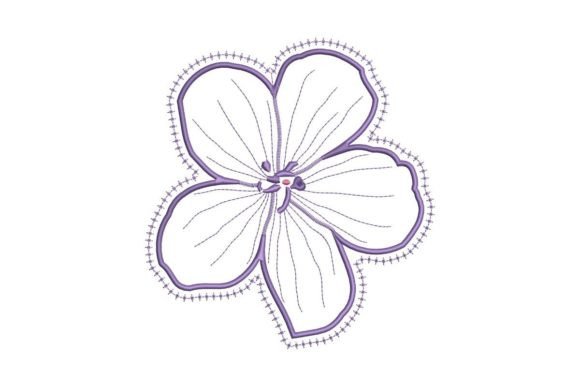 Рurple Flower Applique: A Designer’s Review