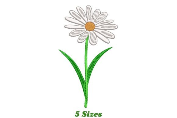 Whimsical Daisy Flower Embroidery Design Review