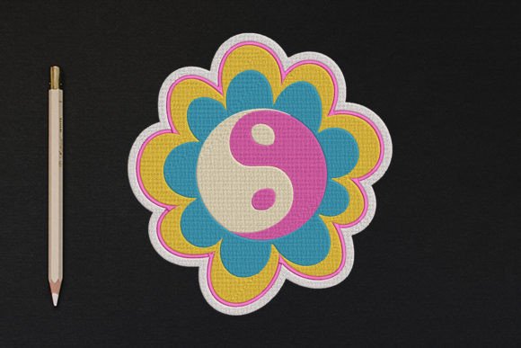 Yin Yang Flower Embroidery Design: Craft Fair Review